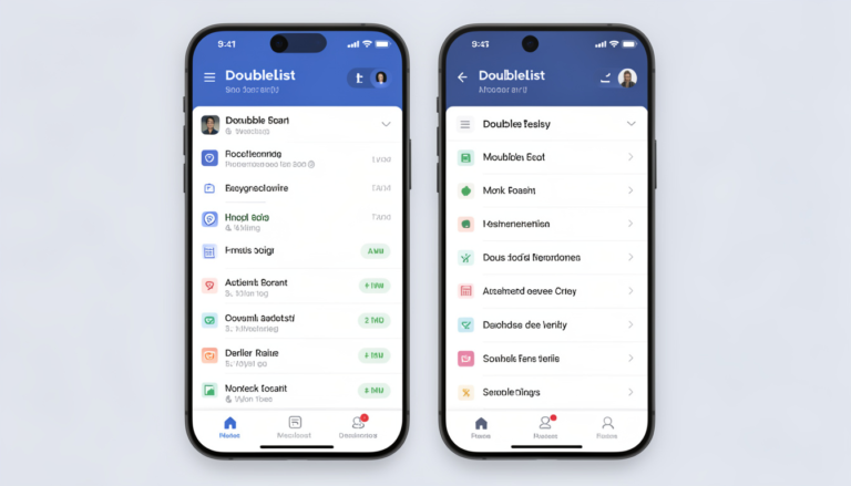 Doublelist app